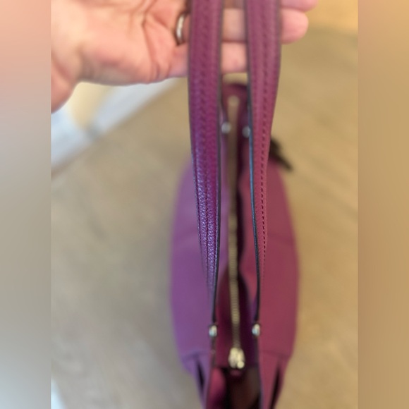 Coach Carrie Pebbled Leather Tote - Picture 11 of 14